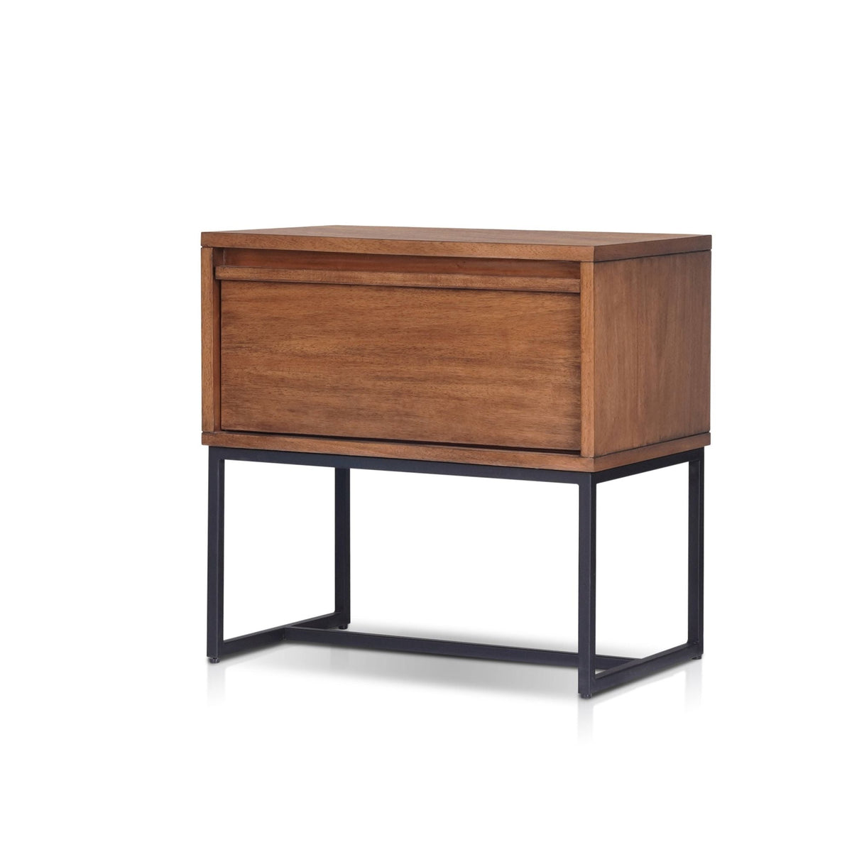 Levi Nightstand, Teak Brown