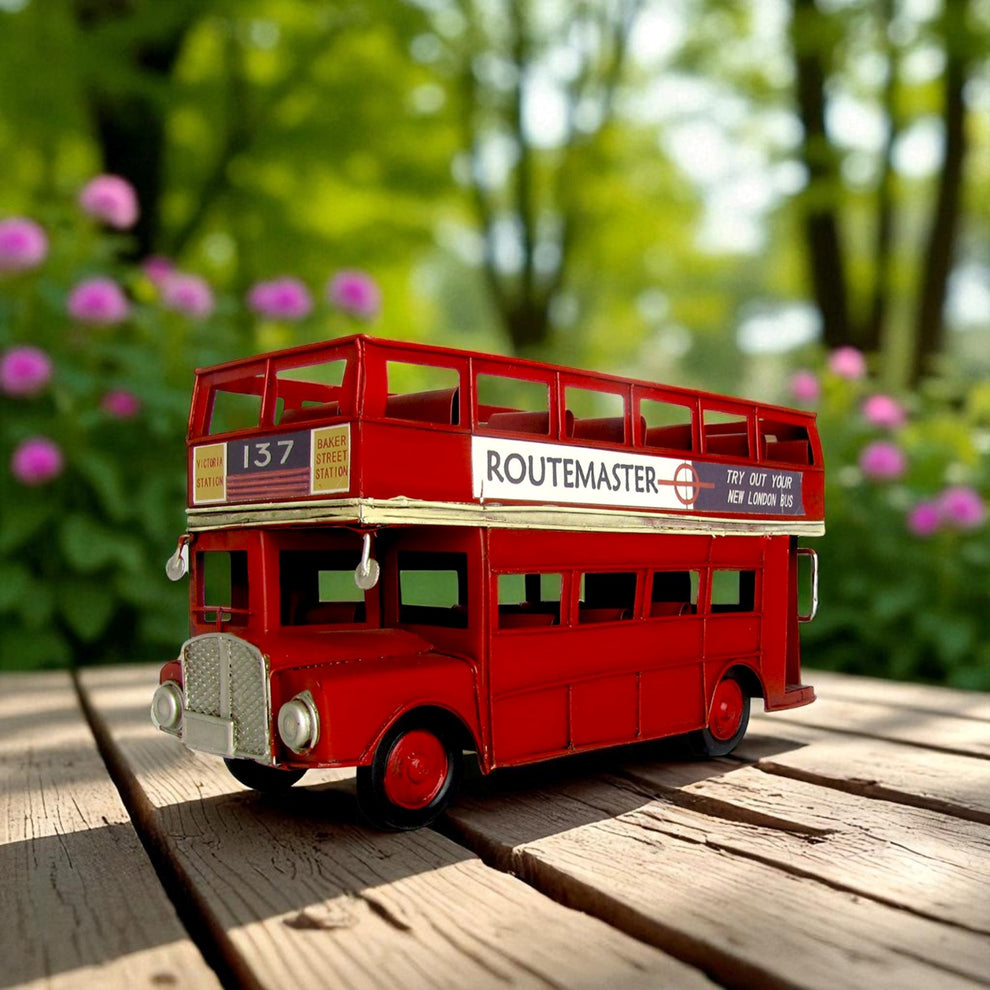 Red London Bus Model