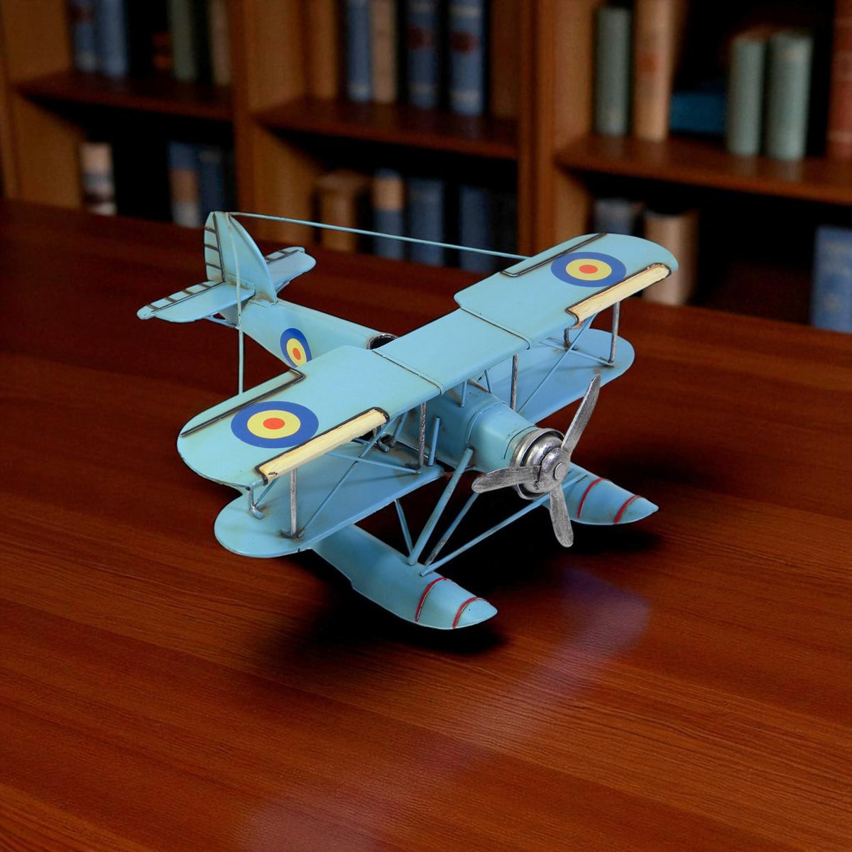 Decorative Baby Blue Model Floatplane