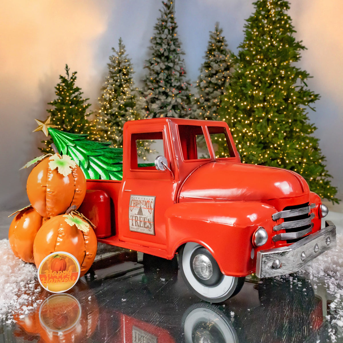 Small Multi-Seasonal Iron Pickup Truck