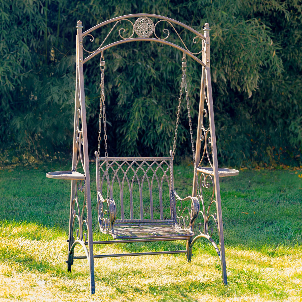 "New York" Iron Swing Chair