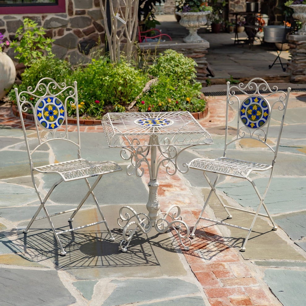 San Marino Three Piece Mosaic Bistro Set "Turin"