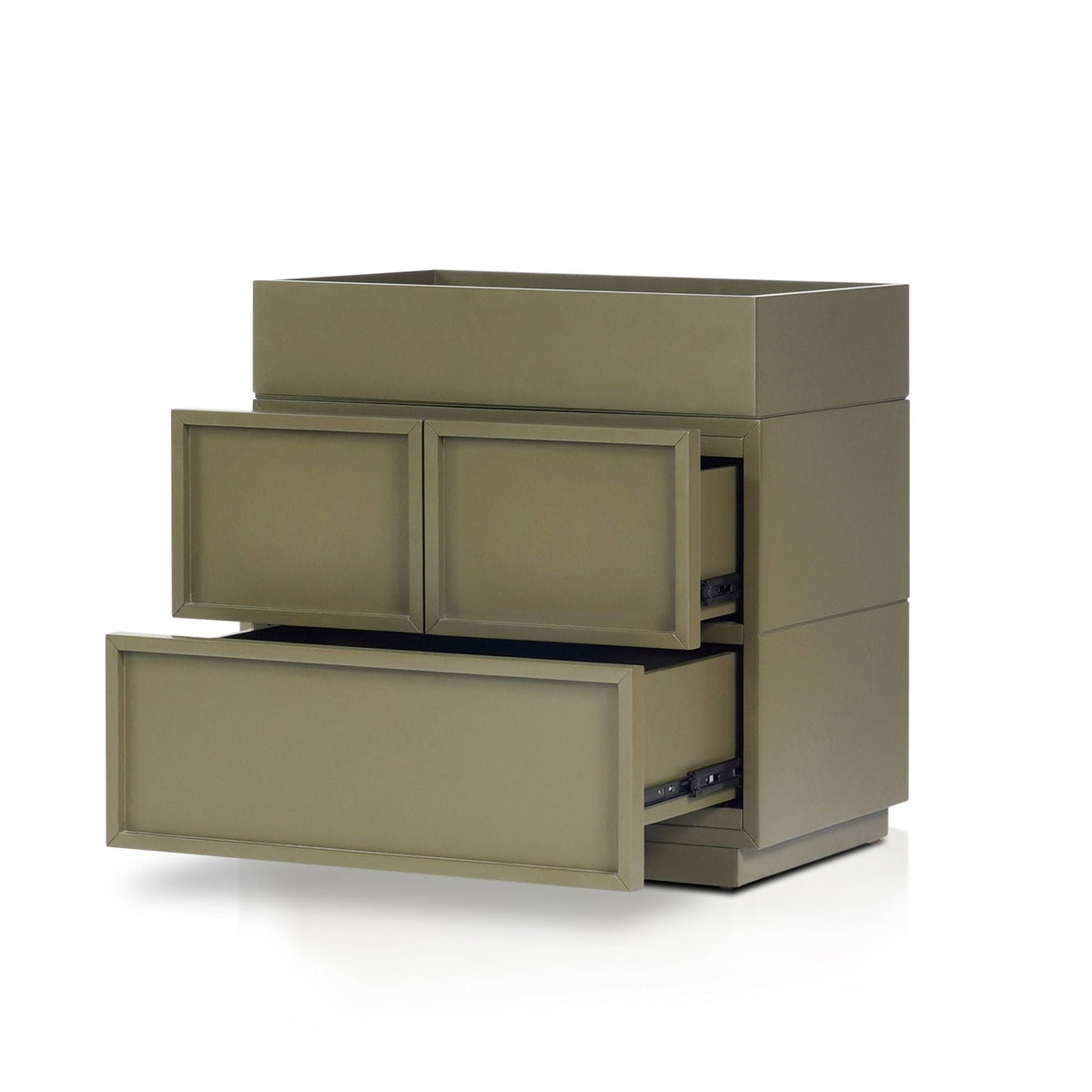 Luca Nightstand - Olive Green