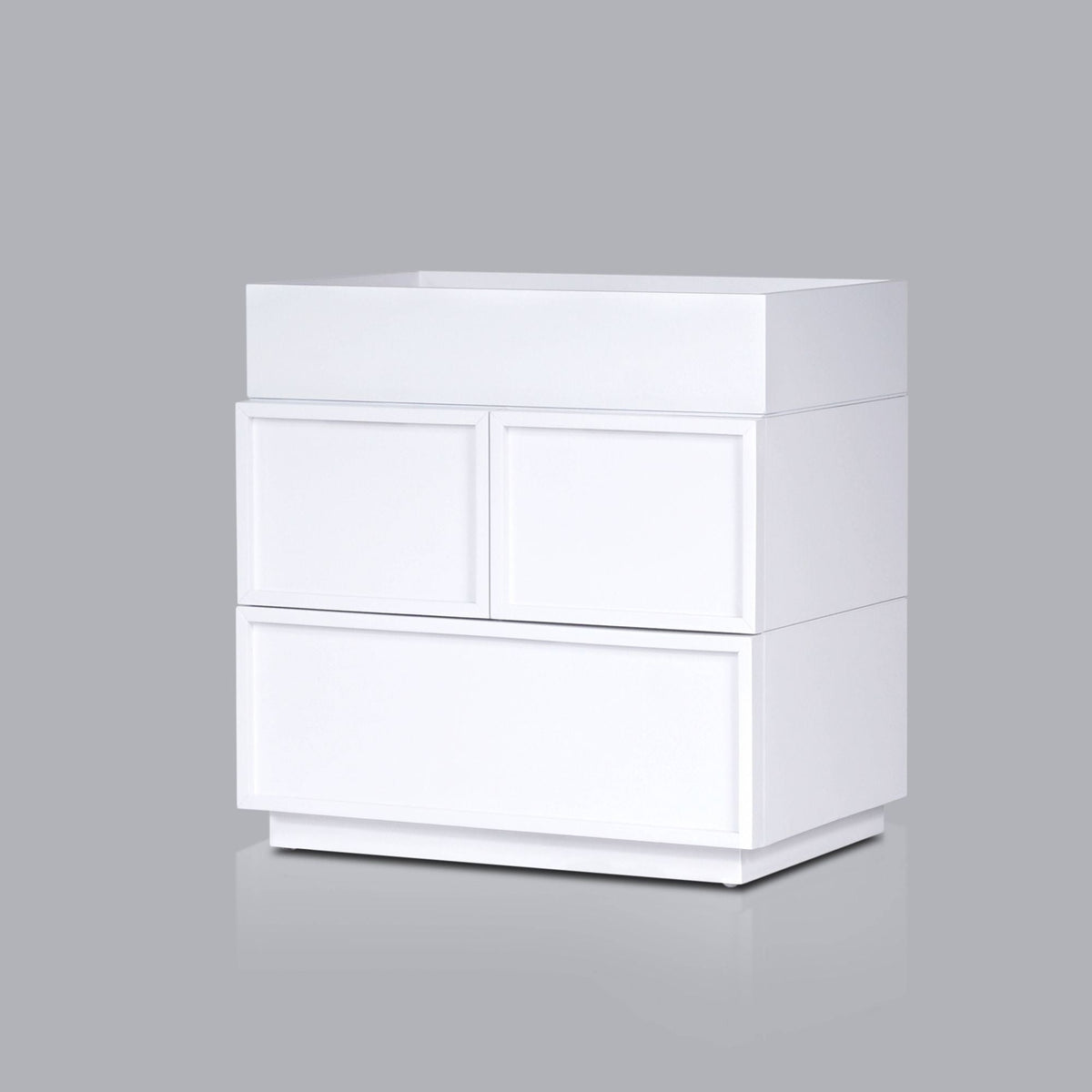 Luca Nightstand - White