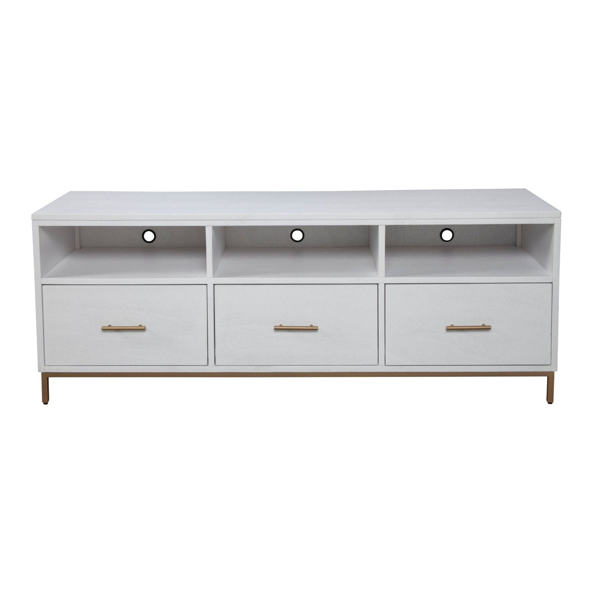 Madelyn TV Console, White