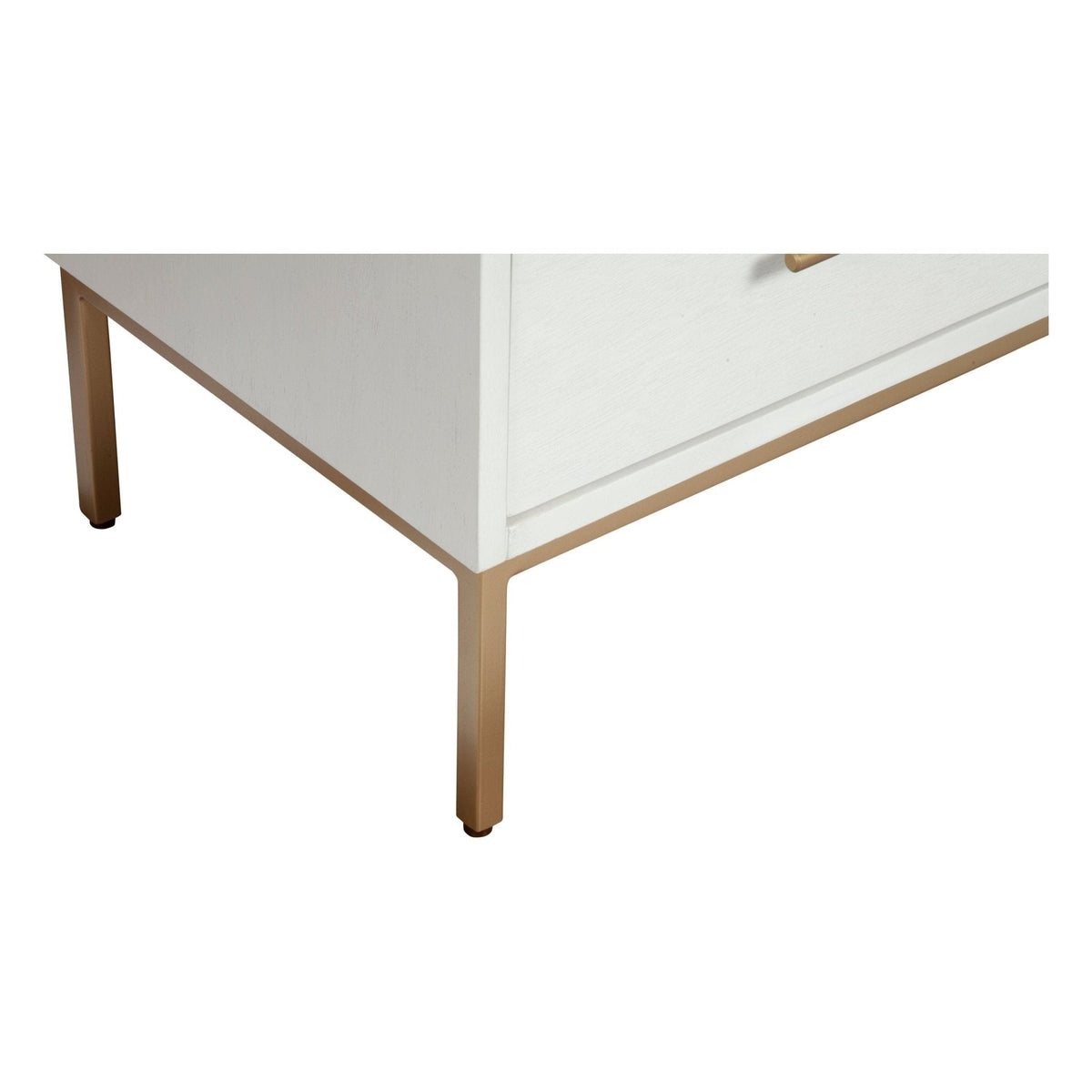 Madelyn Two Drawer Nightstand - White