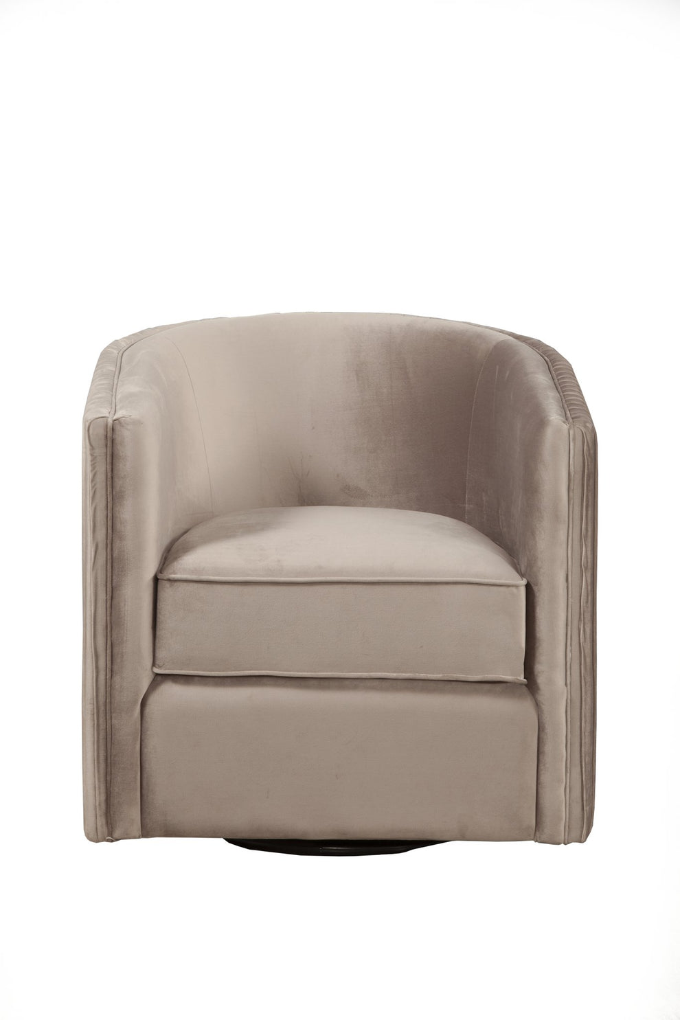 Maison Swivel Chair, Light Grey