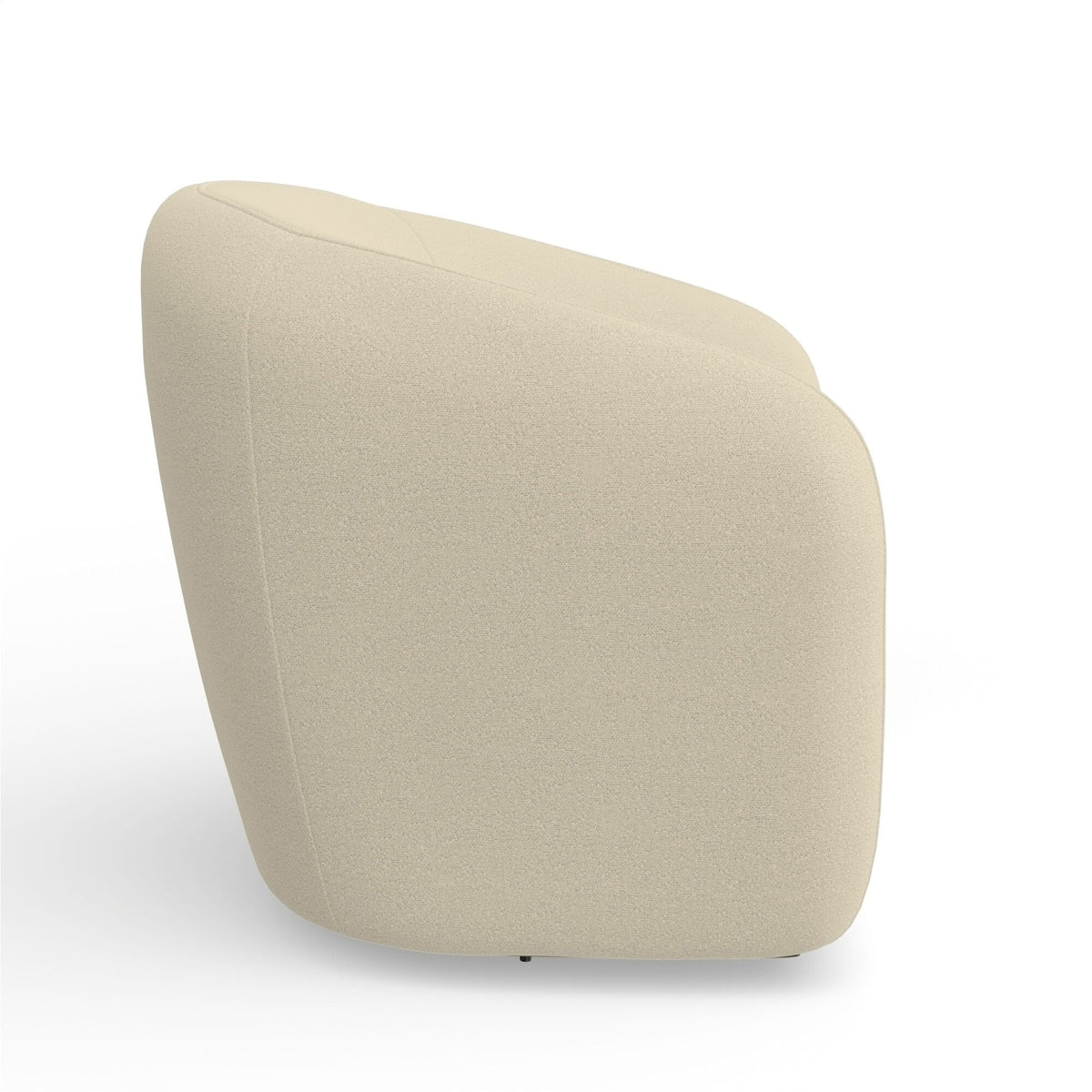 Margo Swivel Chair, Ivory Cream