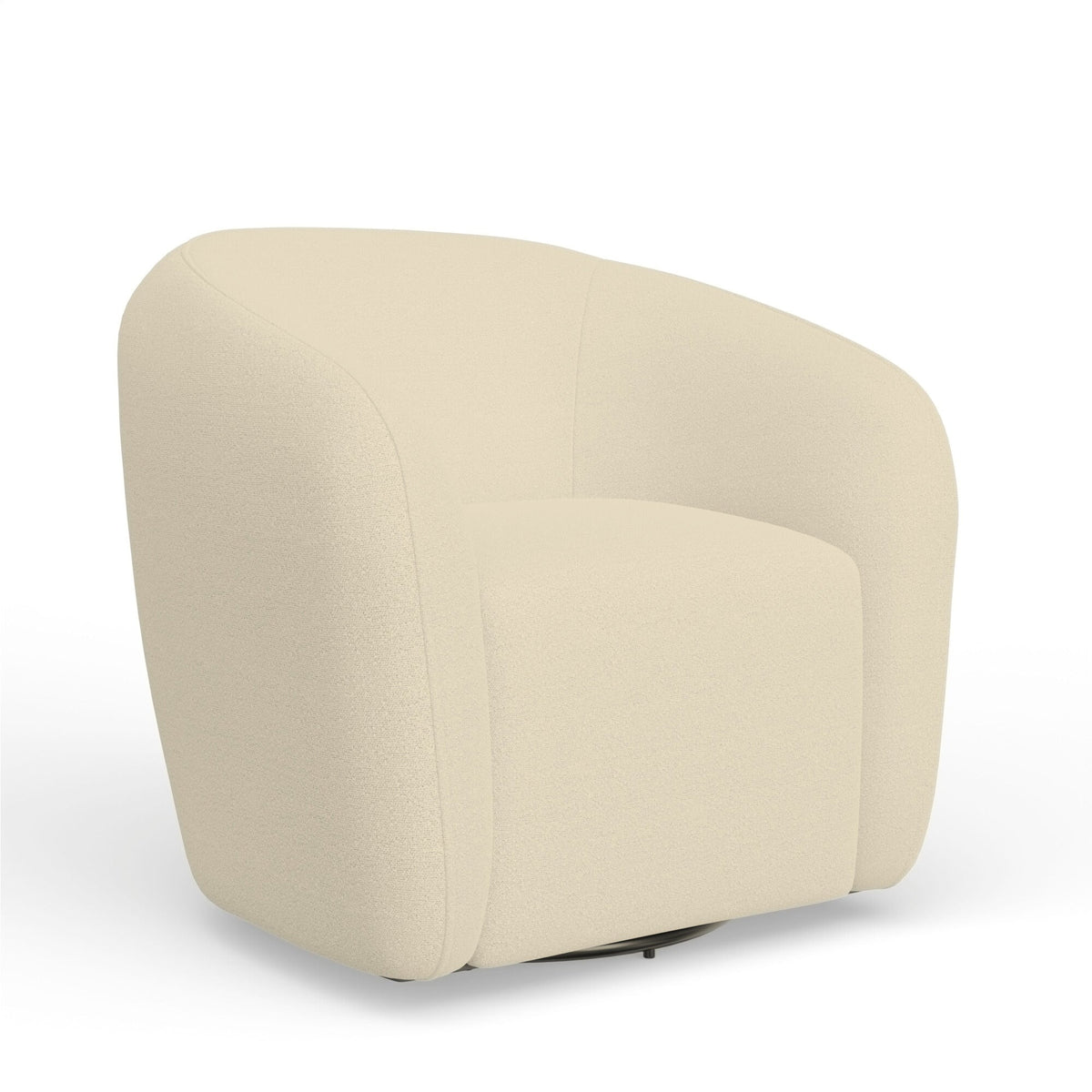 Margo Swivel Chair, Ivory Cream