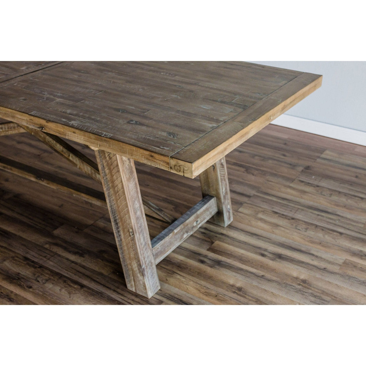 Newberry Extension Dining Table - Weathered Natural