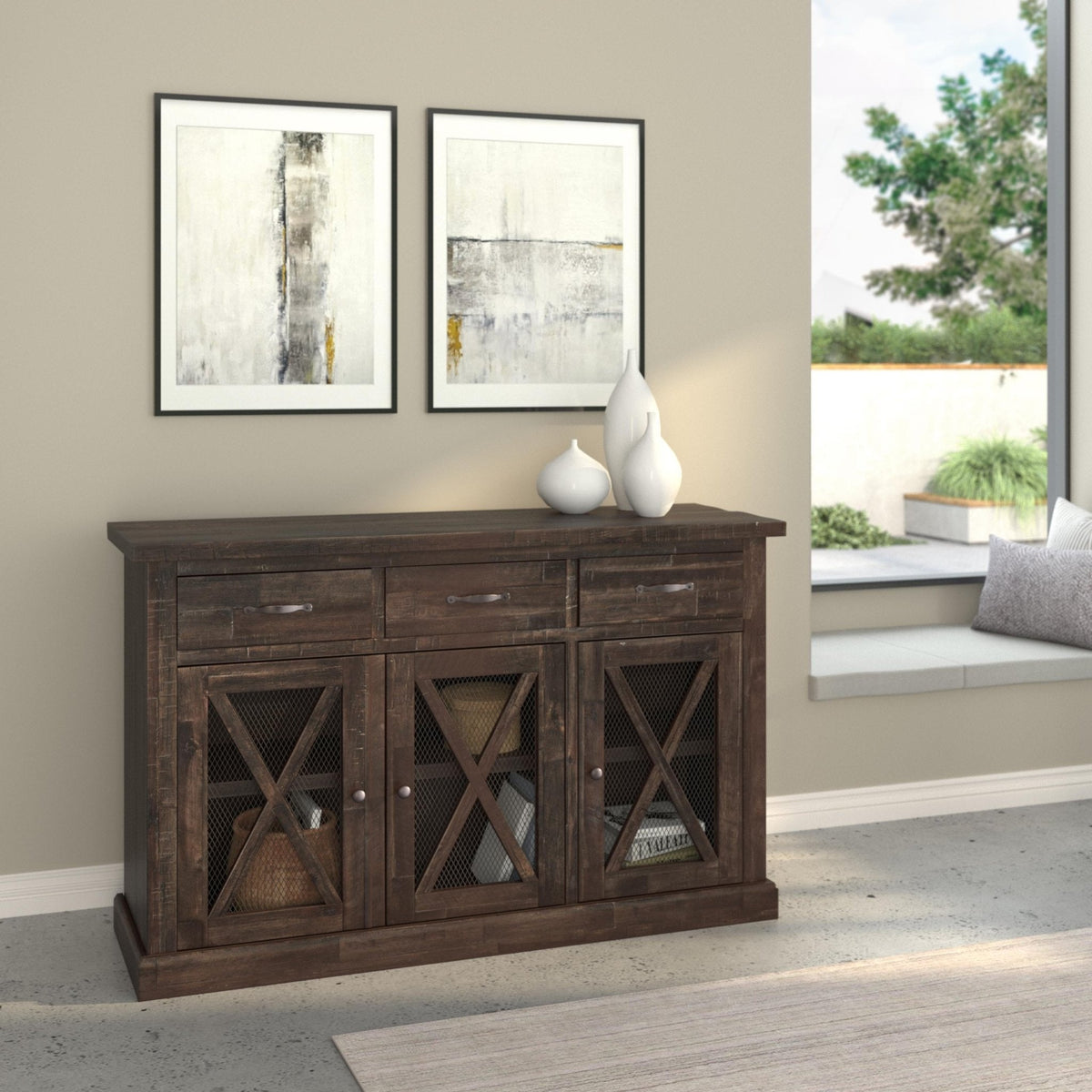 Newberry Sideboard - Salvaged Grey