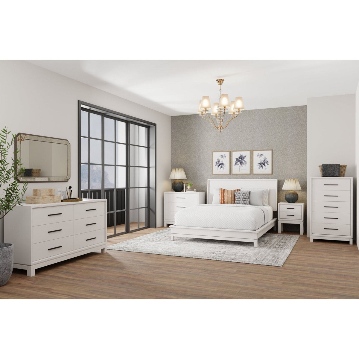 Nova Dresser - Chalk White