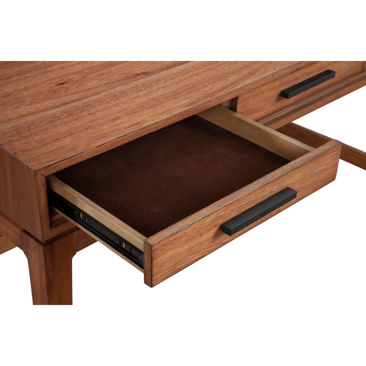 Nova Large Desk - Honey Maple