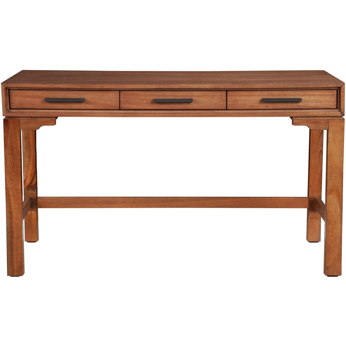 Nova Large Desk - Honey Maple