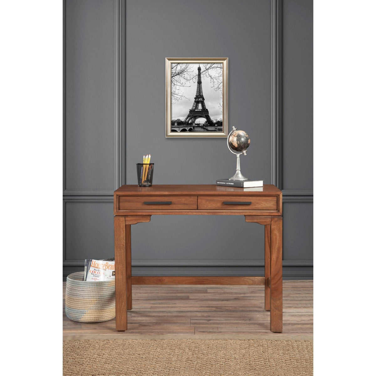 Nova Mini Desk - Honey Maple