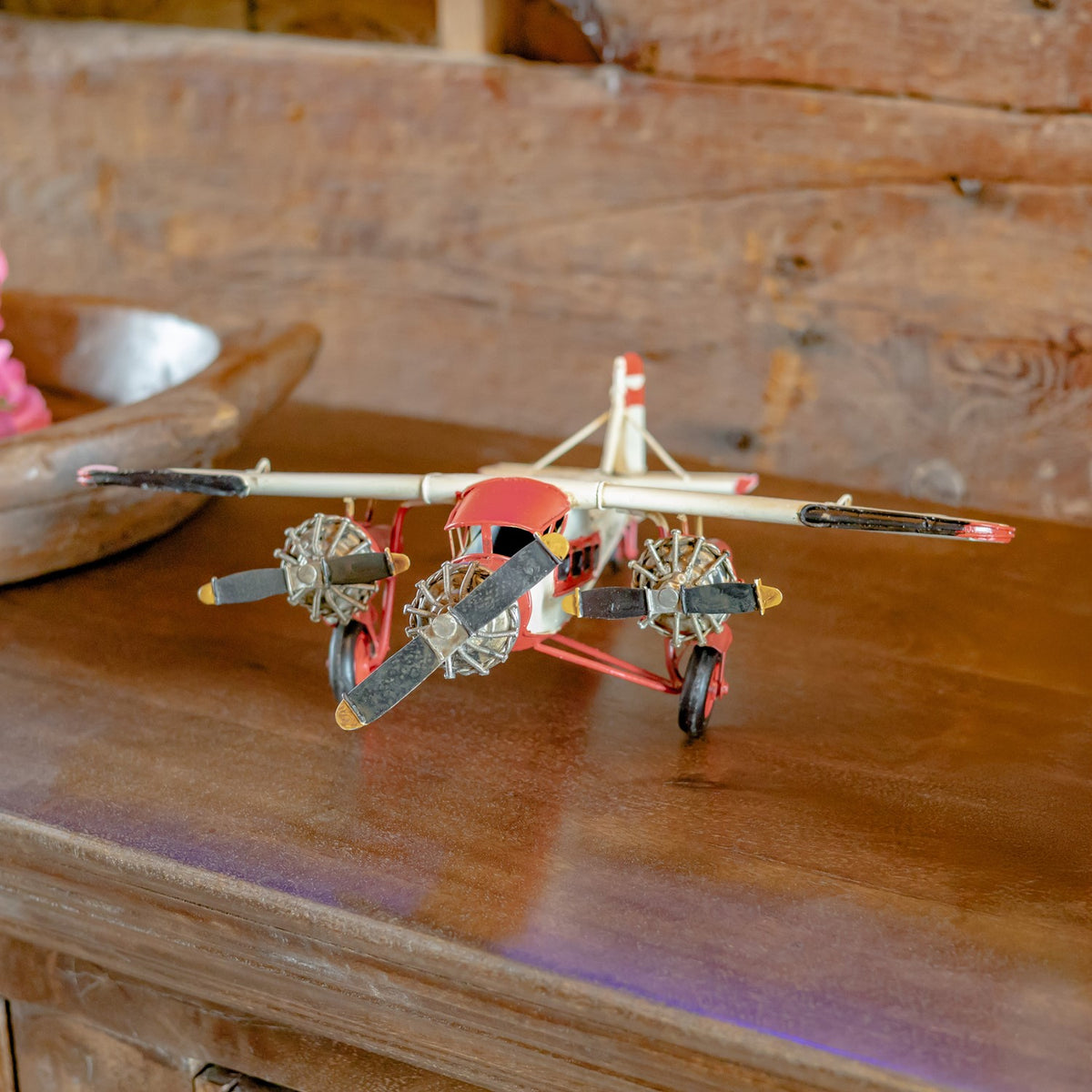 Metal Model Airplane Decor