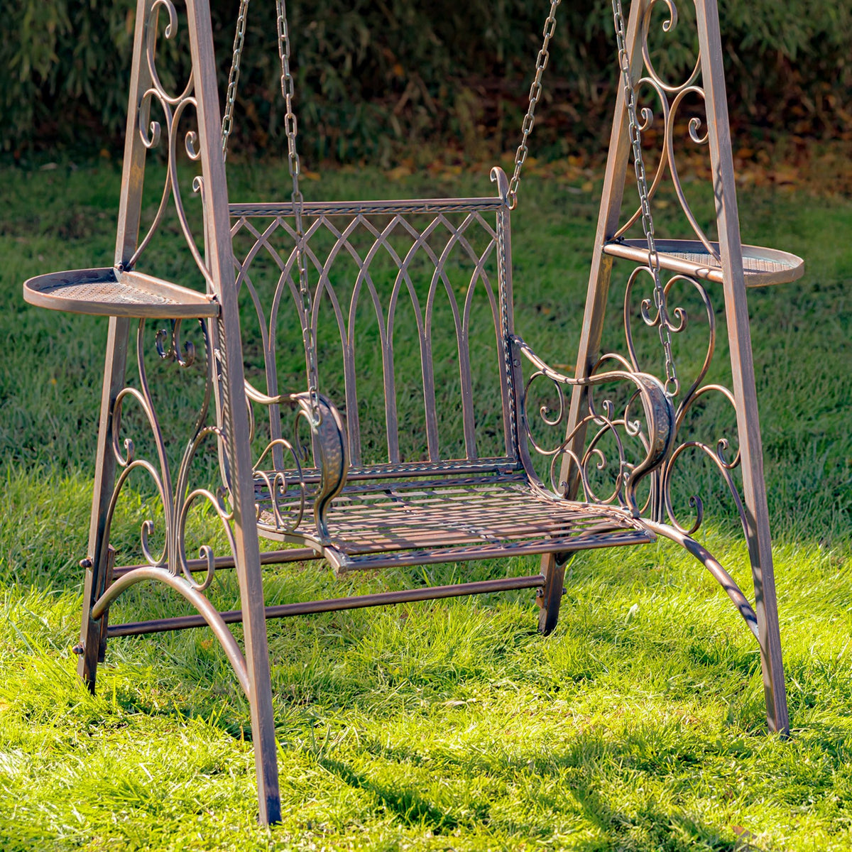 "New York" Iron Swing Chair