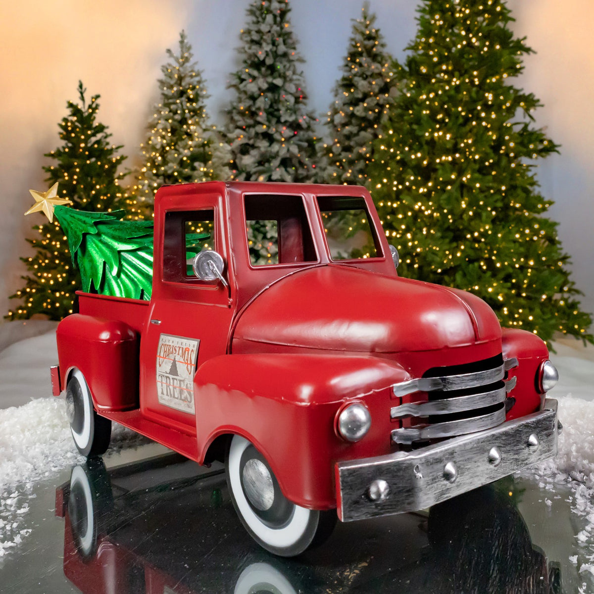 Small Multi-Seasonal Iron Pickup Truck