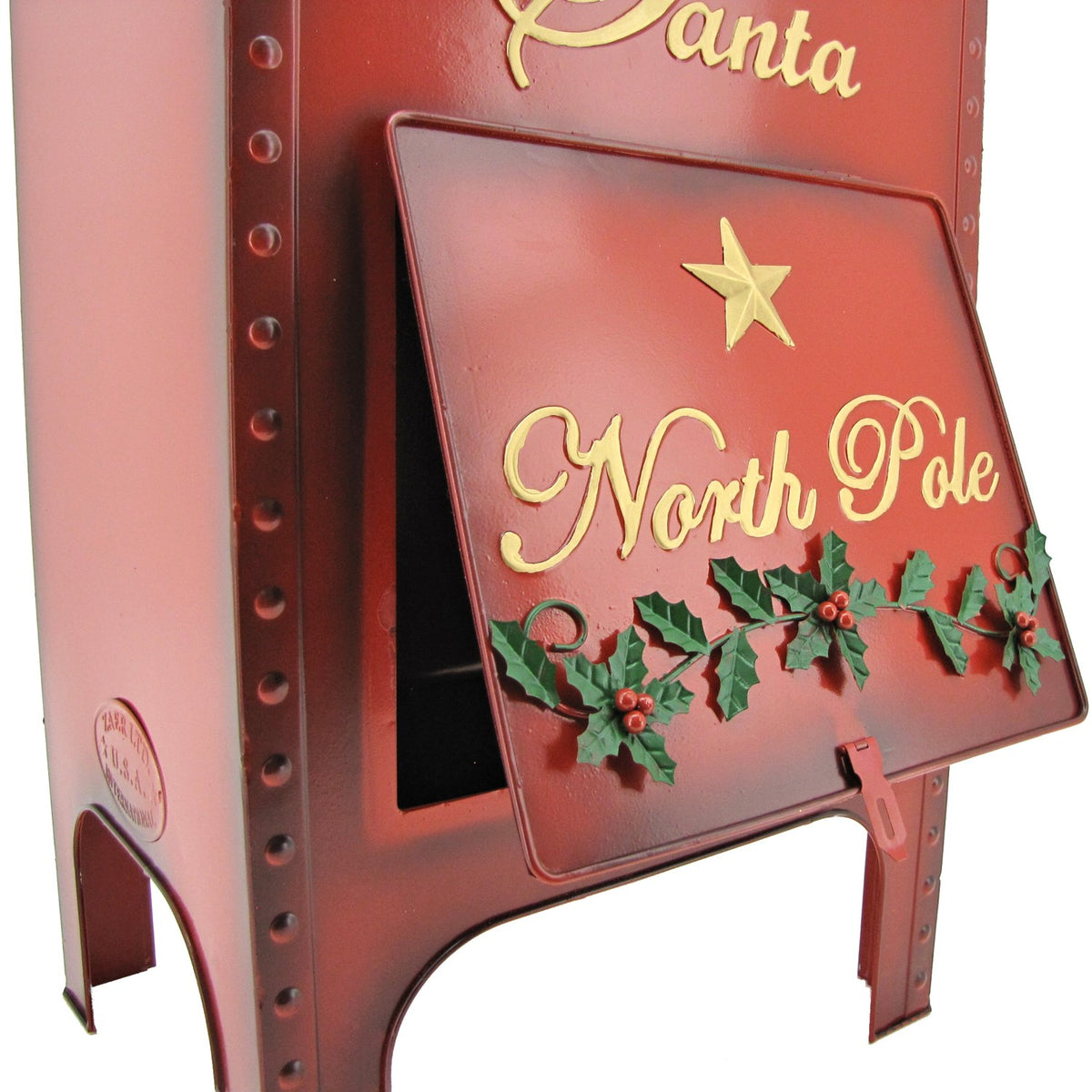 Set of 3 "Letters for Santa" Christmas Mailboxes