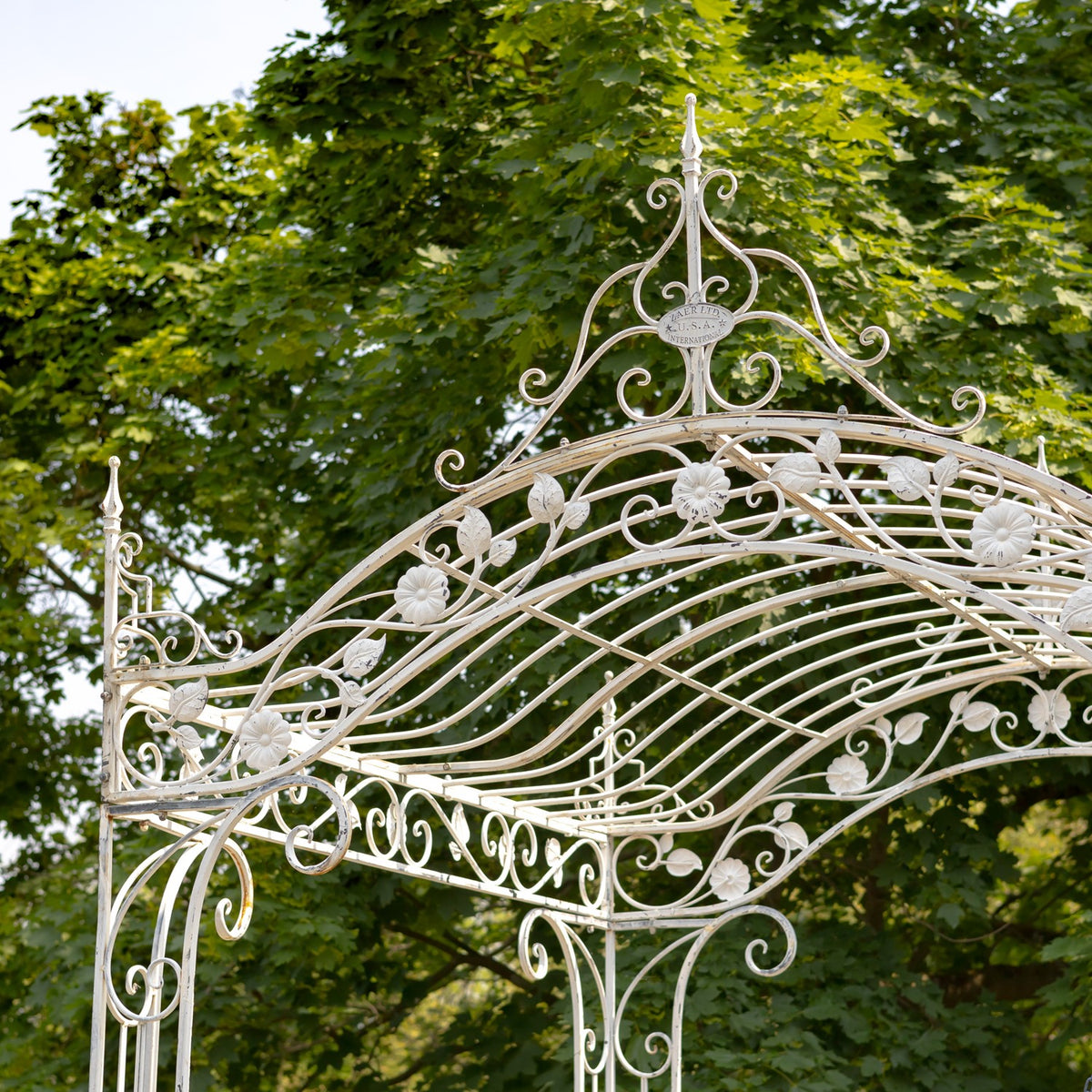 10.5ft Tall Rectangular Arched Garden Gazebo "Mahekal"