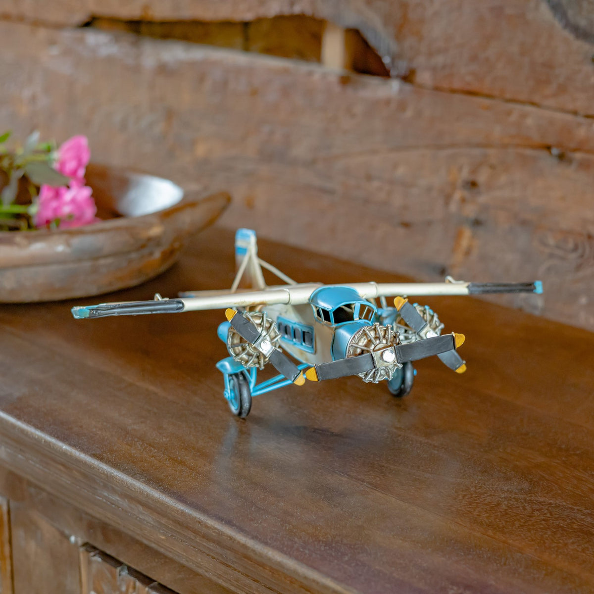 Metal Model Airplane Decor