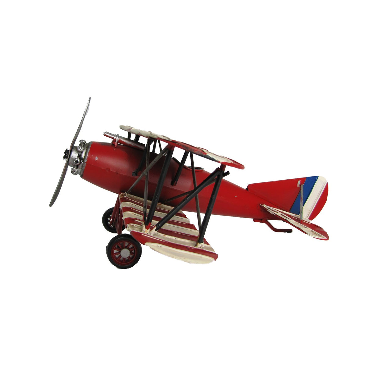 Decorative Red, White, & Blue Model Airplane
