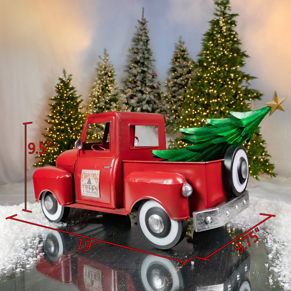 Small Multi-Seasonal Iron Pickup Truck