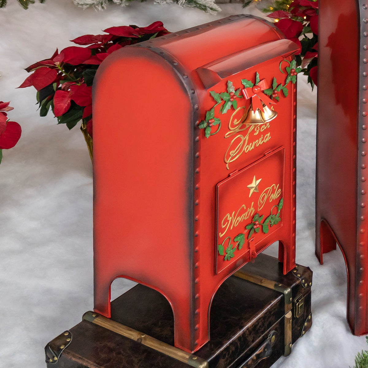 Set of 3 "Letters for Santa" Christmas Mailboxes