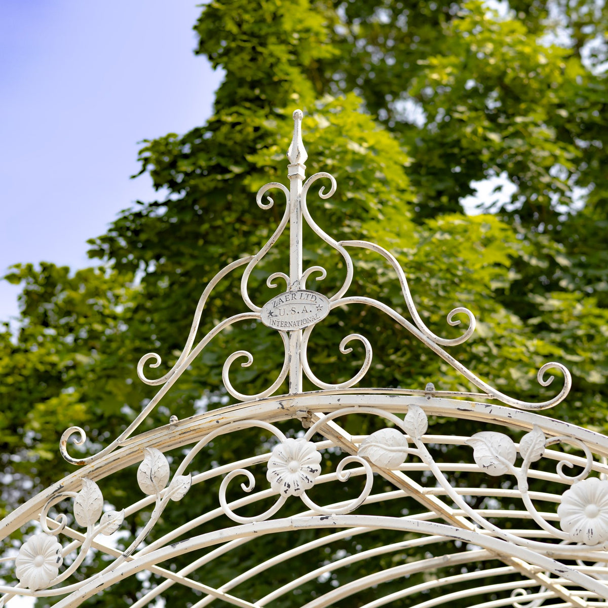 10.5ft Tall Rectangular Arched Garden Gazebo "Mahekal"