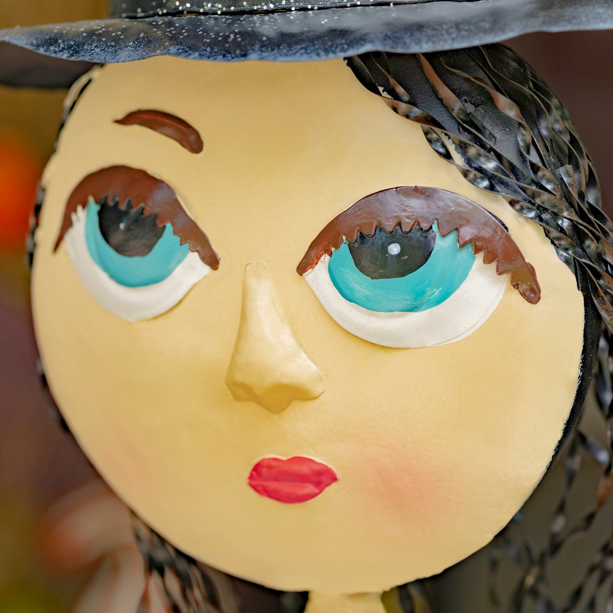 39" Tall Big Eyed Halloween Witch Girl "Stephy"