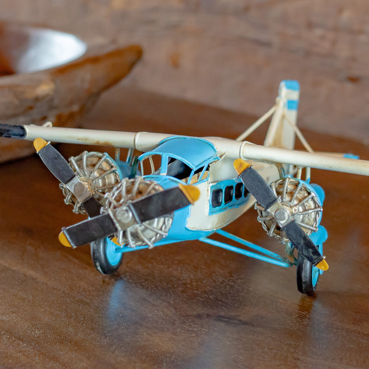 Metal Model Airplane Decor