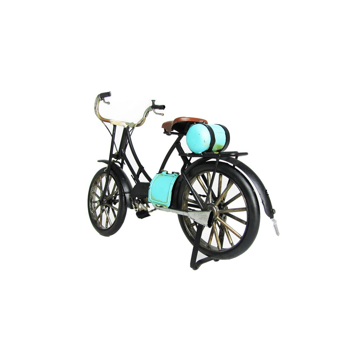 Decorative Metal Model Bicycle in Baby Blue