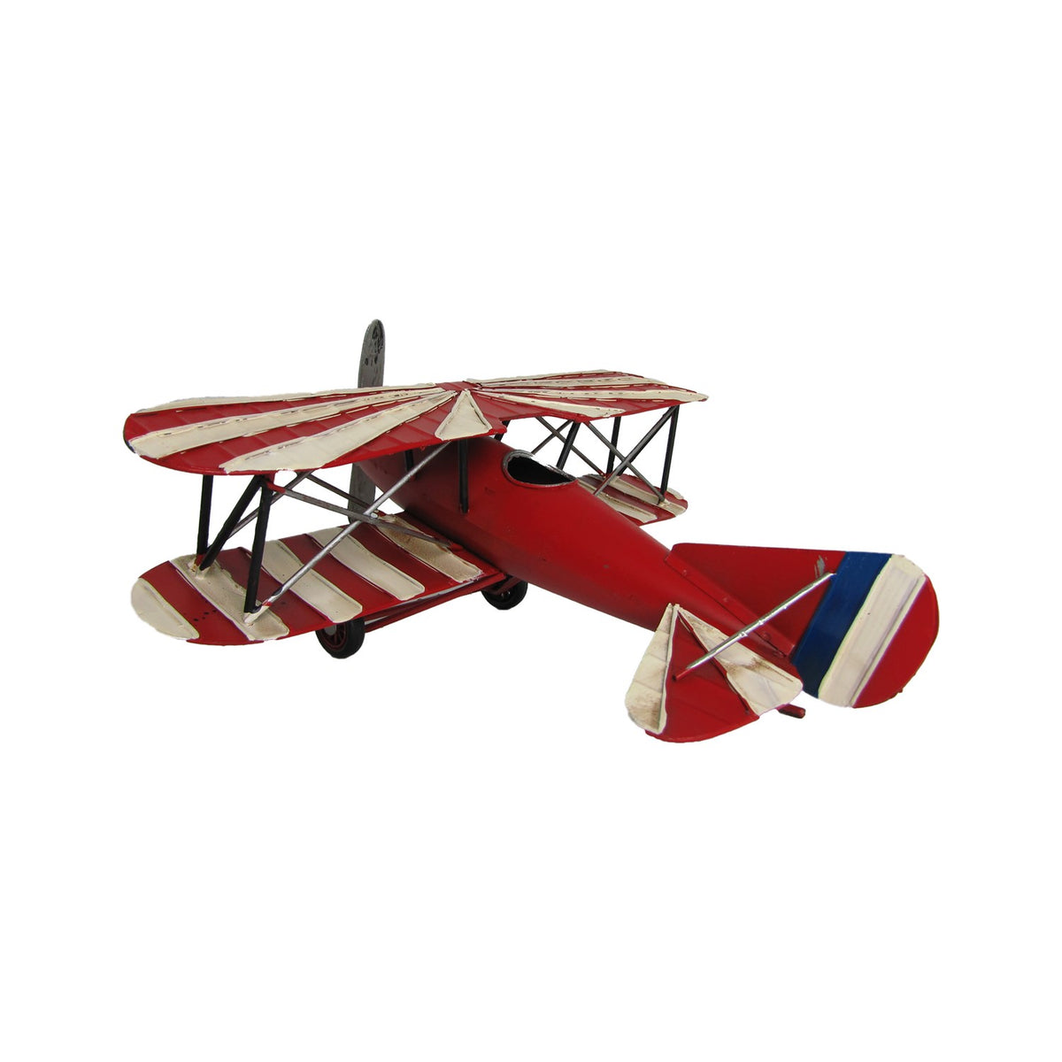 Decorative Red, White, & Blue Model Airplane