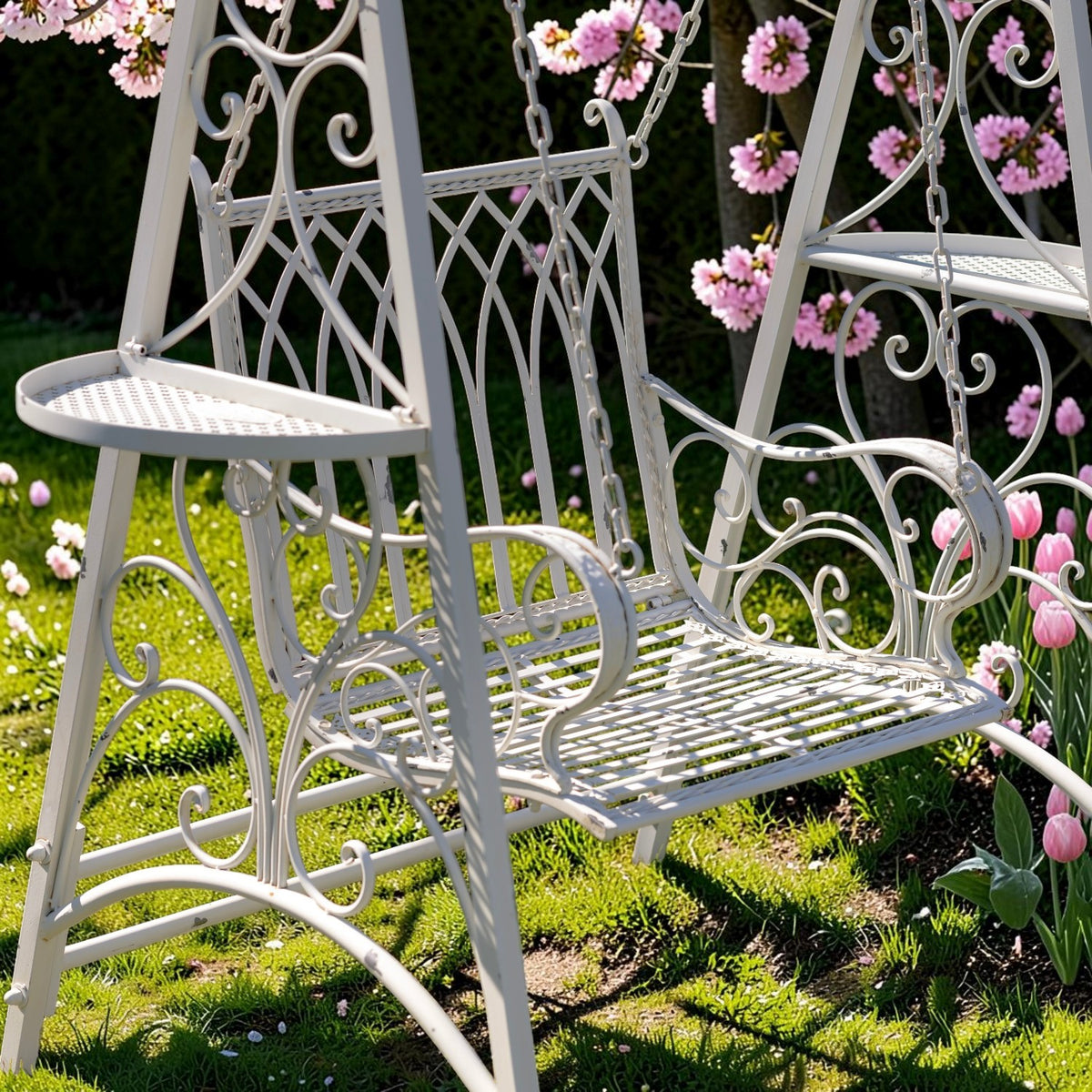 "New York" Iron Swing Chair