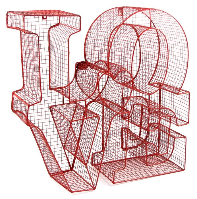 Philly "love" Iron Wall Decor