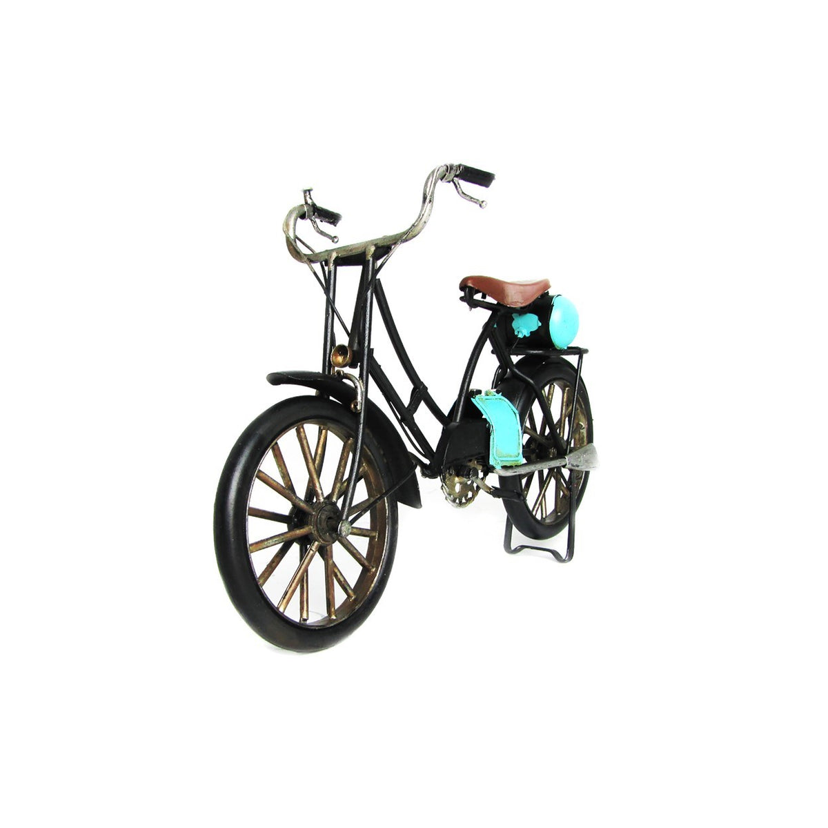Decorative Metal Model Bicycle in Baby Blue