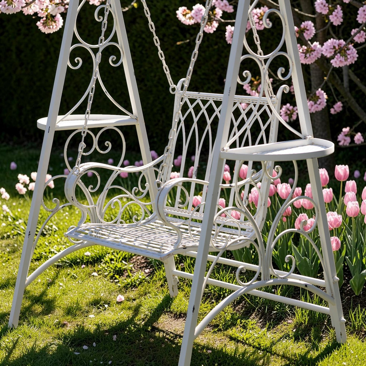 "New York" Iron Swing Chair
