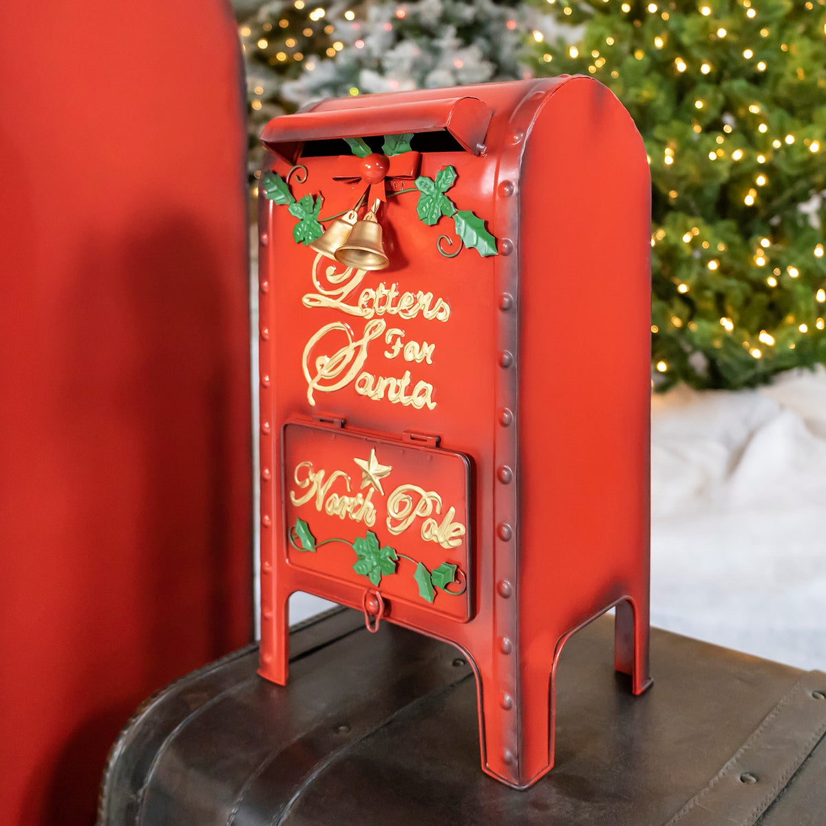 Set of 3 "Letters for Santa" Christmas Mailboxes