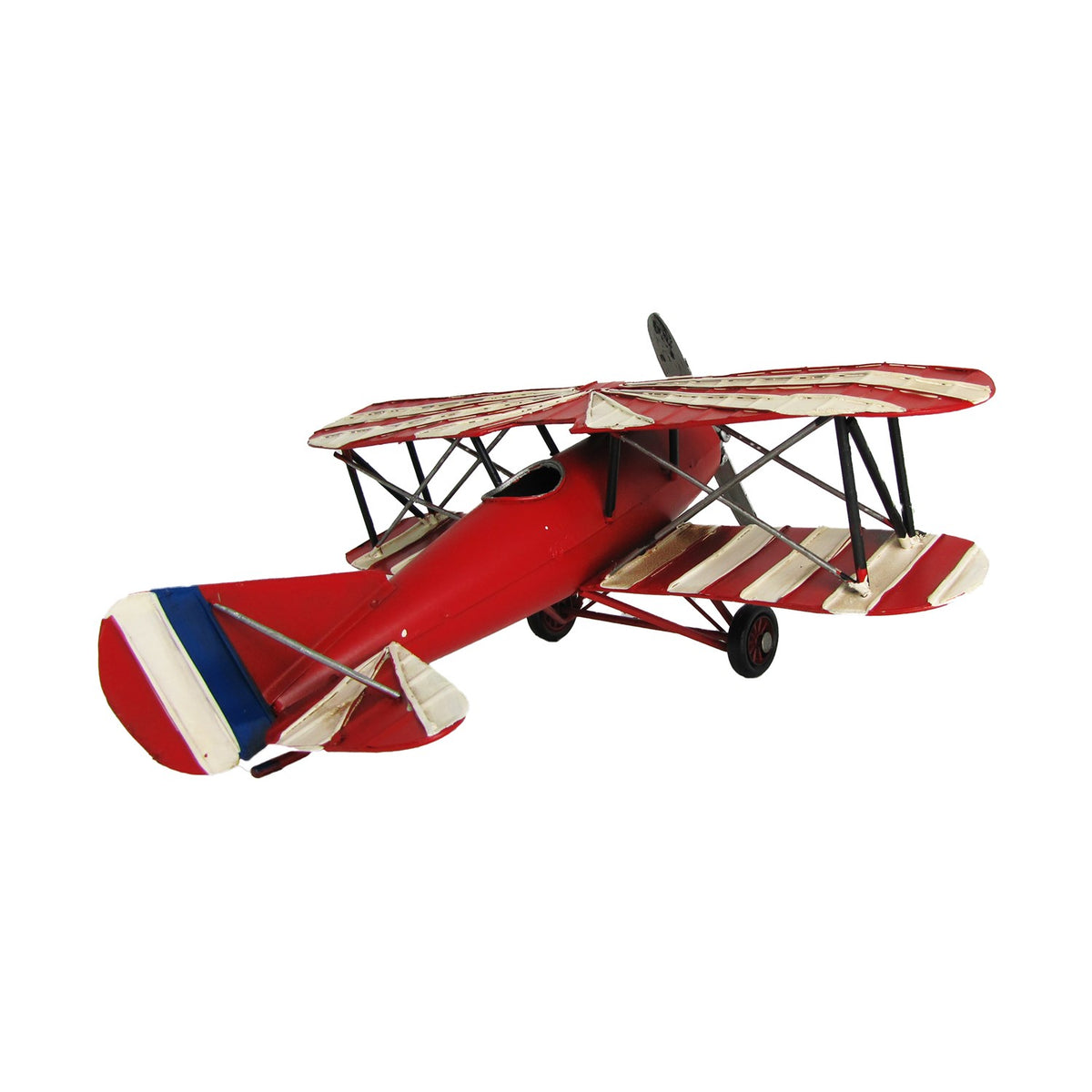 Decorative Red, White, & Blue Model Airplane