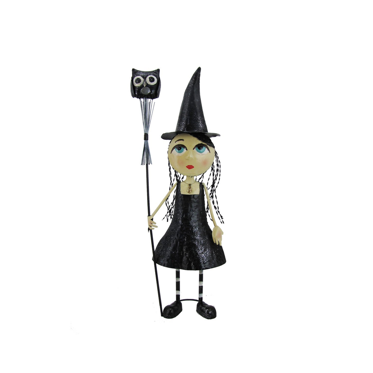39" Tall Big Eyed Halloween Witch Girl "Stephy"