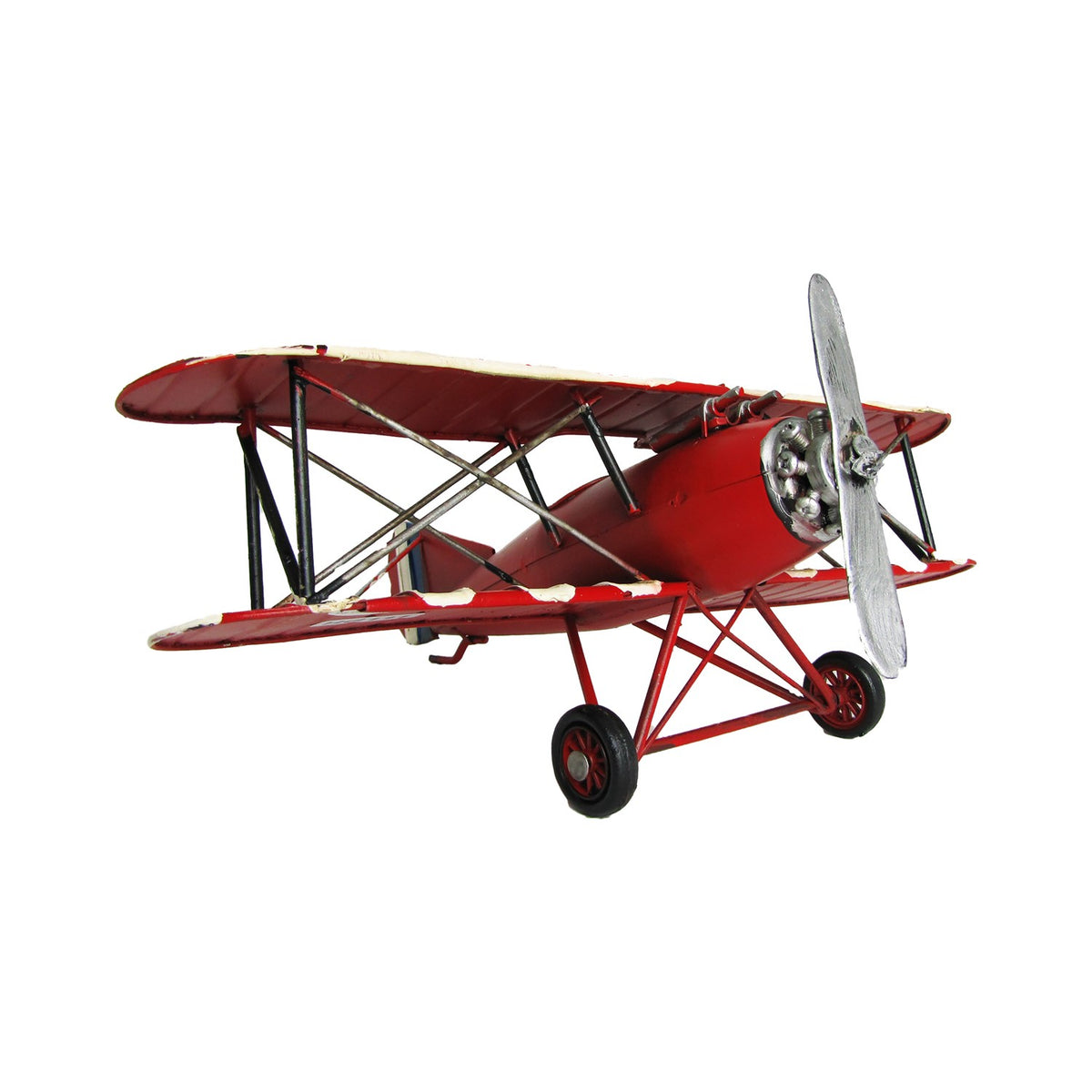 Decorative Red, White, & Blue Model Airplane