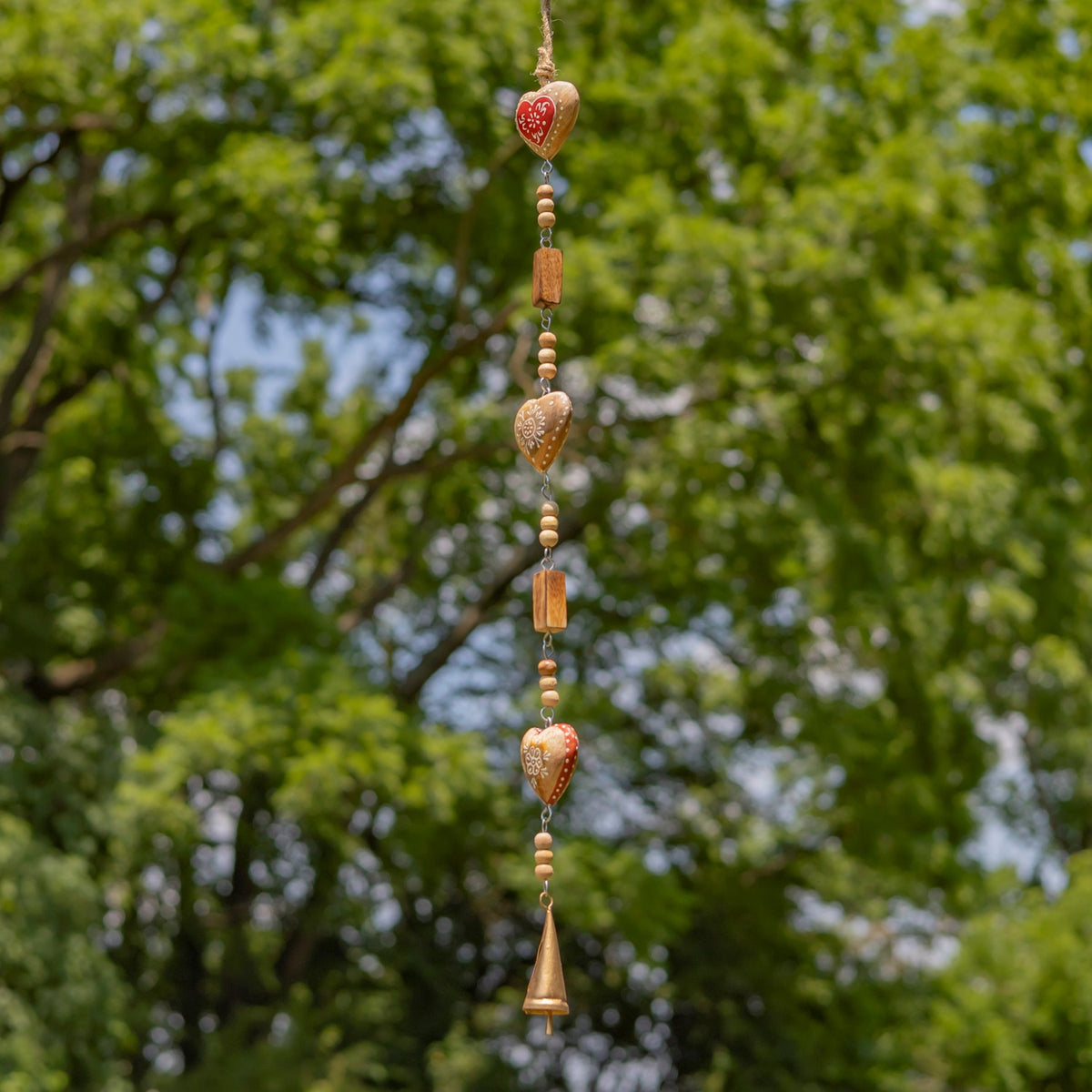Set of 8 Assorted Hanging Metal Wind Chime Chains