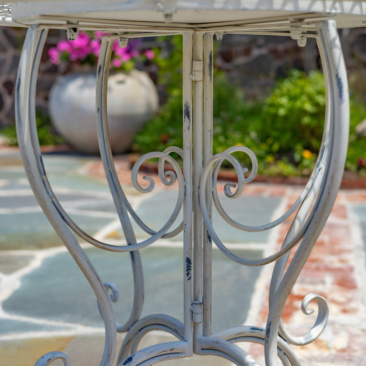 Catalonia Three Piece Mosaic Bistro Set "Écusson"