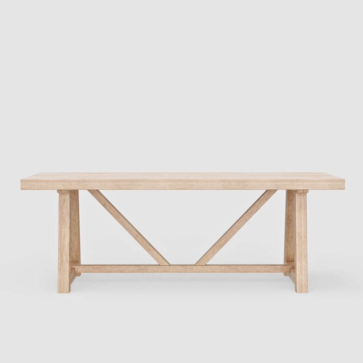 Raquel Rectangular Dining Table - Driftwood