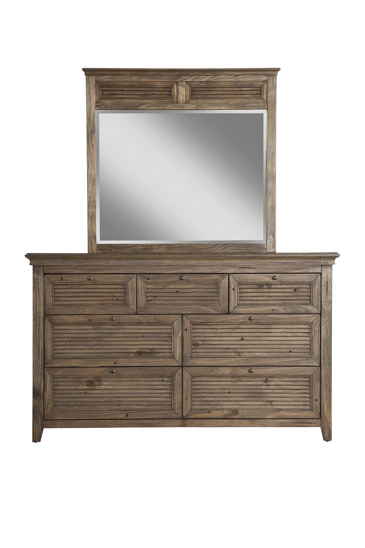 Remington Dresser Mirror, Brown