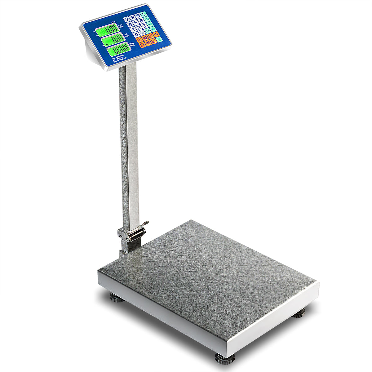 660 Lbs Weight Platform Scale Digital Floor Folding Scale
