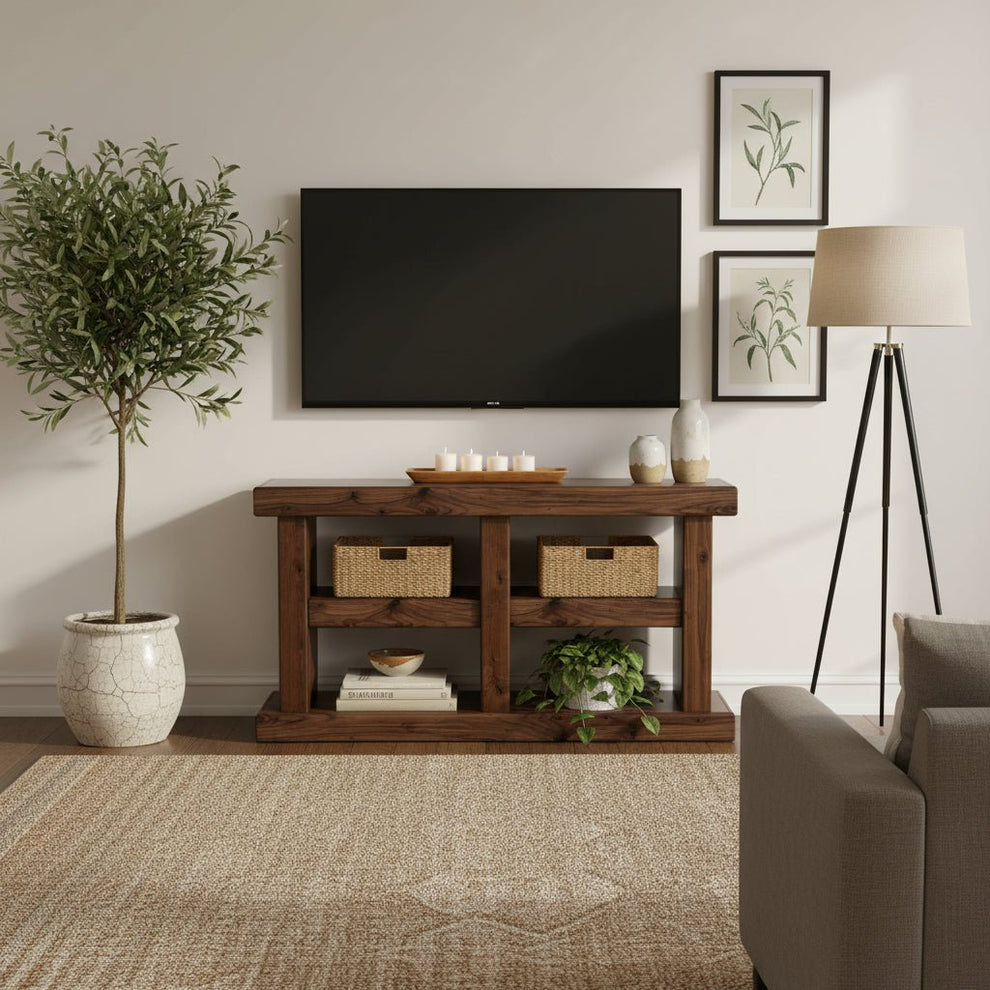 Sequoia 60" Console Table, Walnut