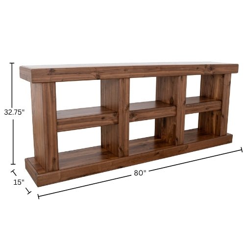 Sequoia 80" Console Table, Walnut