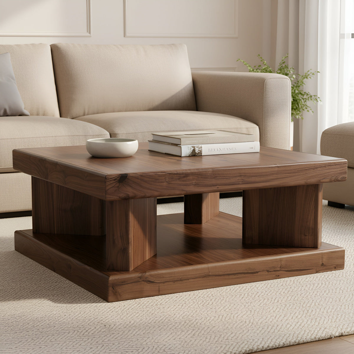 Sequoia Coffee Table, Walnut