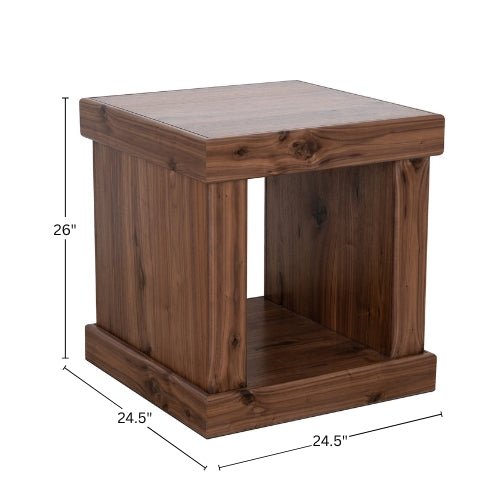 Sequoia End Table, Walnut